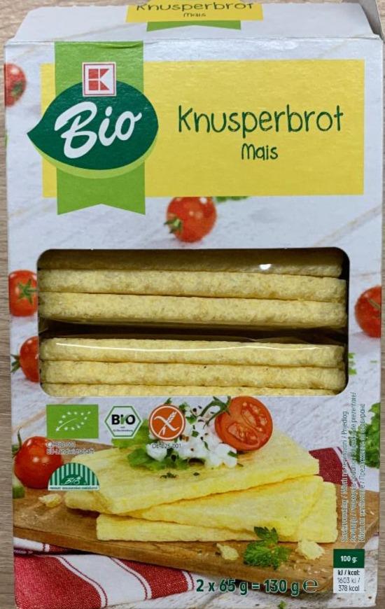 Fotografie - Knusperbrot Mais K-Bio