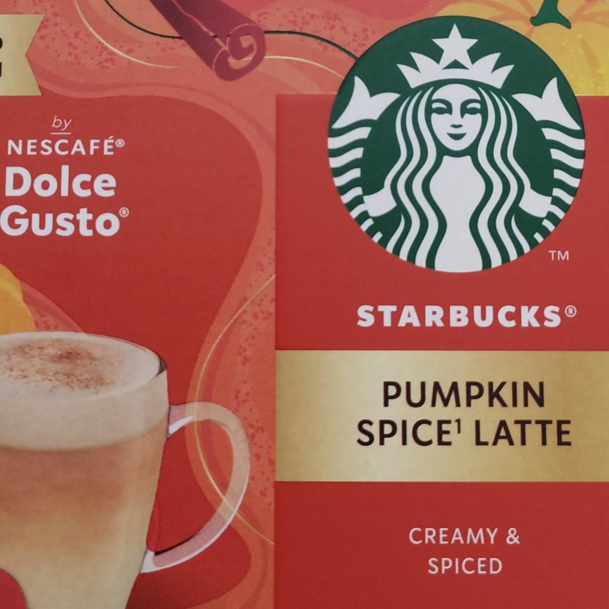 Fotografie - Starbucks pumpkin spice latte Nescafé Dolce Gusto