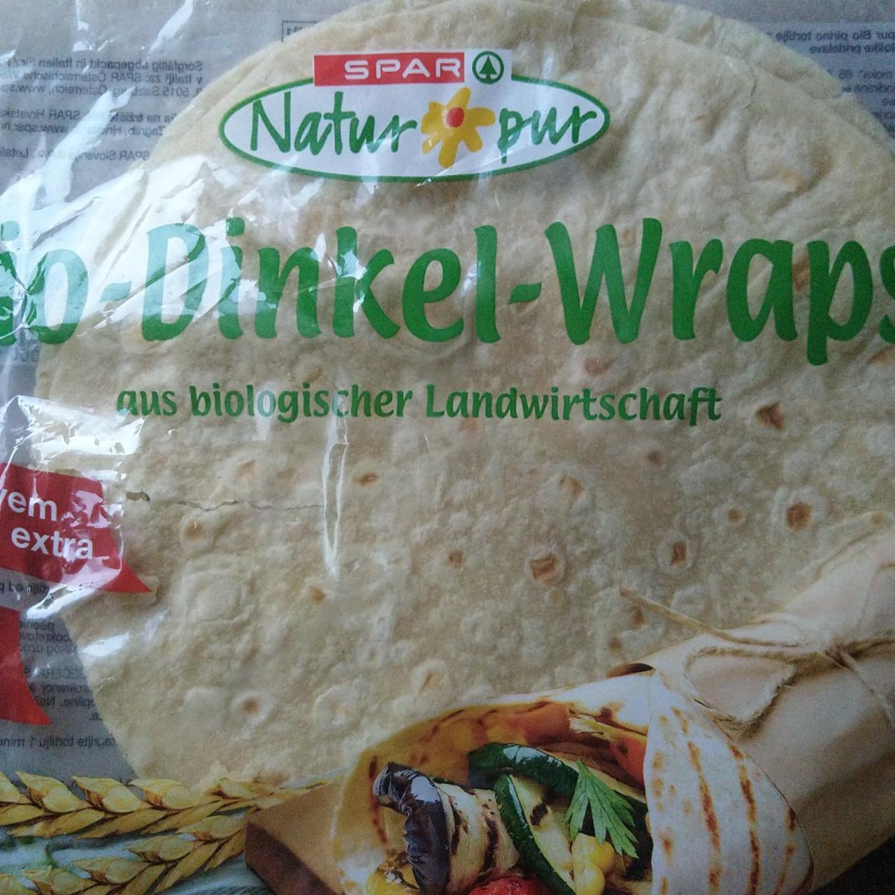 Fotografie - Natur Pur Bio Dinkel Wraps Spar