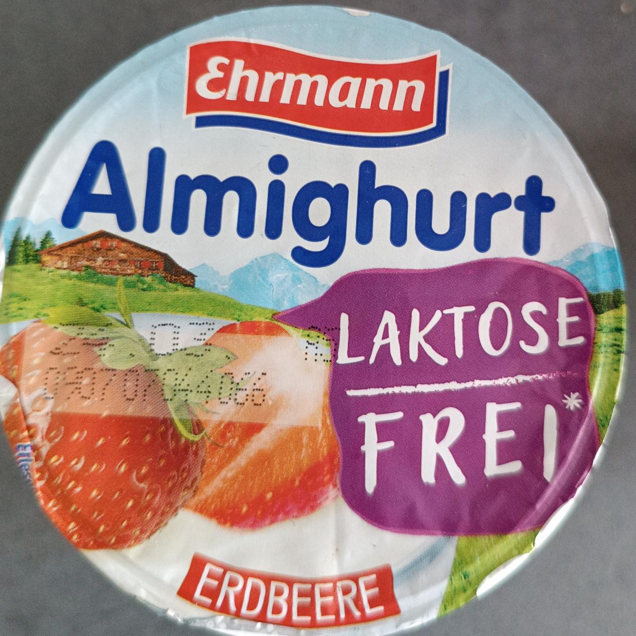 Fotografie - Almighurt Erdbeere Laktosefrei Ehrmann