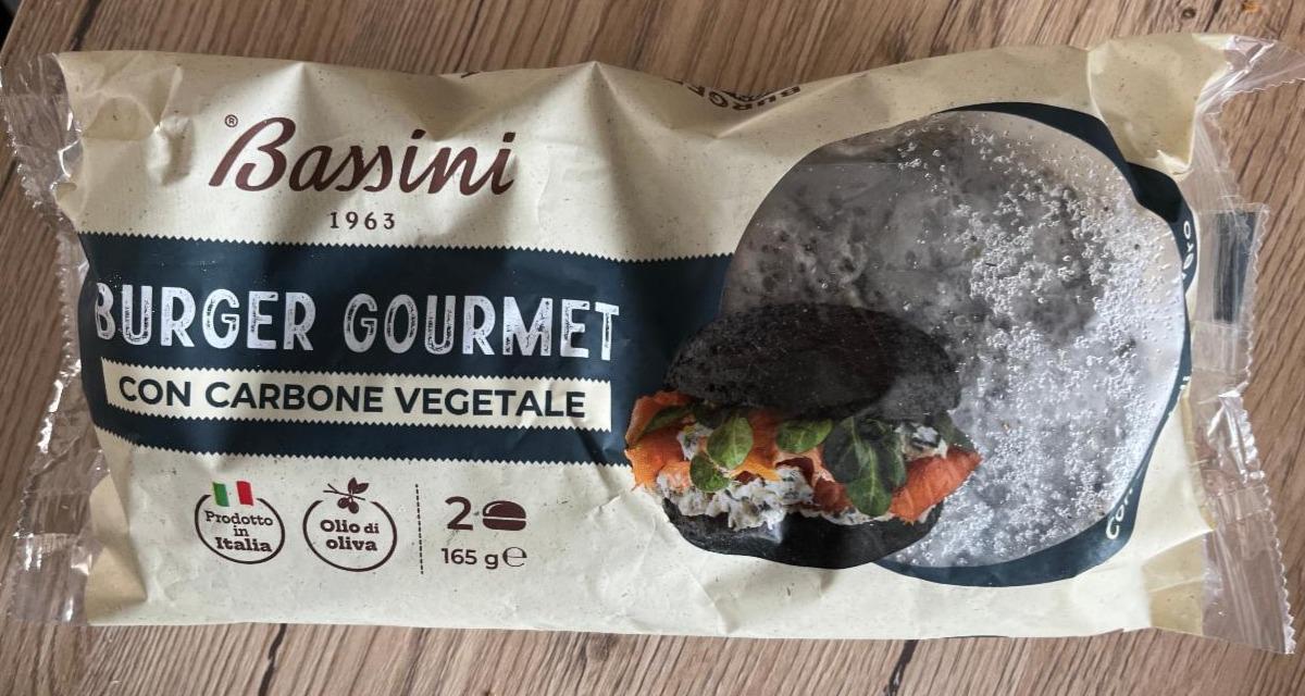 Fotografie - Burger Gourmet Con Carbone Vegetale Bassini