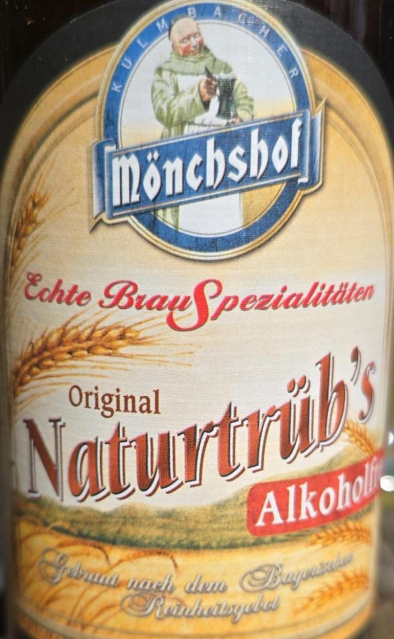 Fotografie - Naturtrüb's Alkoholfrei Mönchshof