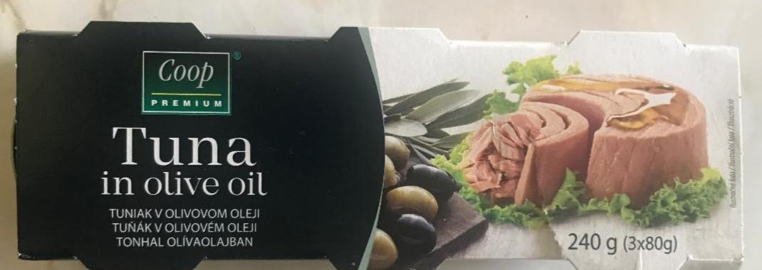 Fotografie - Tuna in olive oil Coop Premium