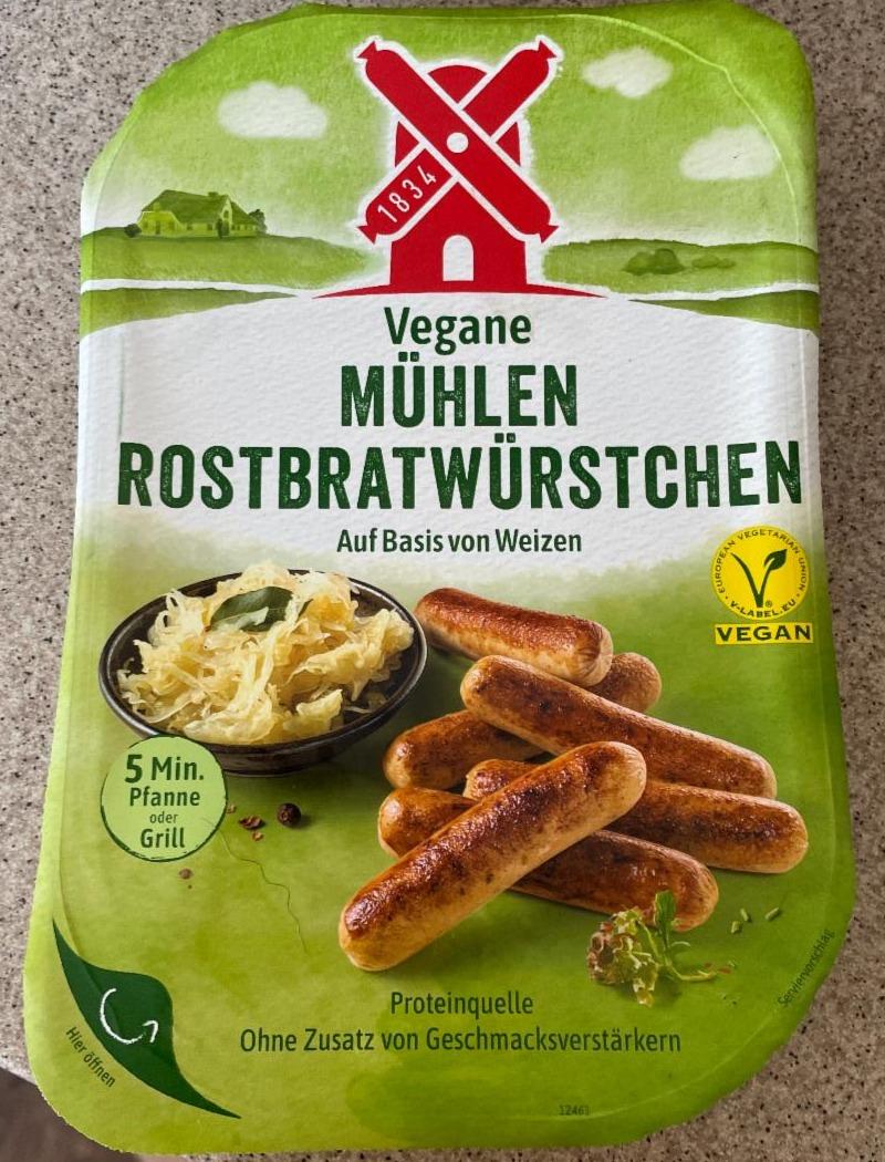 Fotografie - Vegane Mühlen Rostbratwürstchen Rügenwalder Mühle