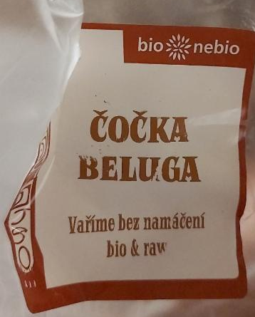 Fotografie - čočka beluga, černá Bio nebio