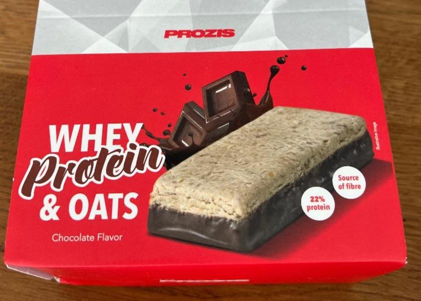 Fotografie - Whey Protein & Oats Chocolate Flavor Prozis