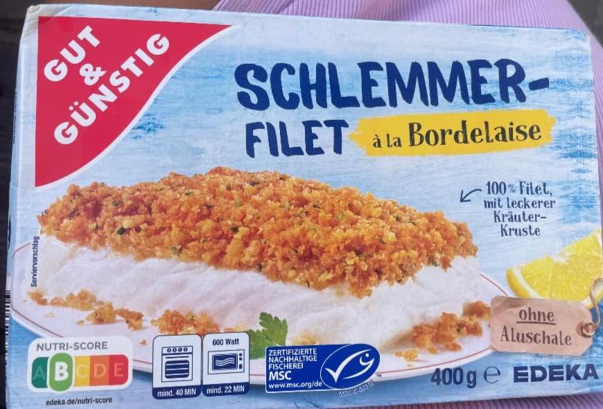 Fotografie - Schlemmerfilet à la Bordelaise Gut&Günstig