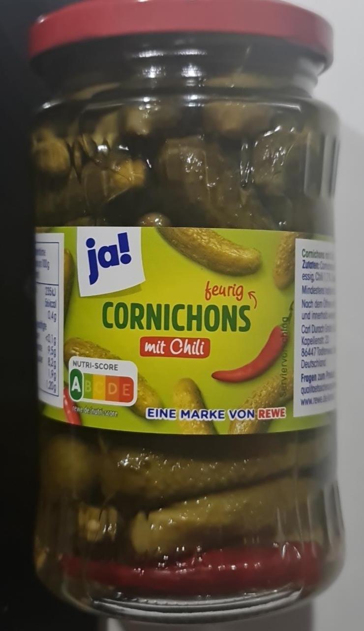 Fotografie - Cornichons mit Chili Ja!