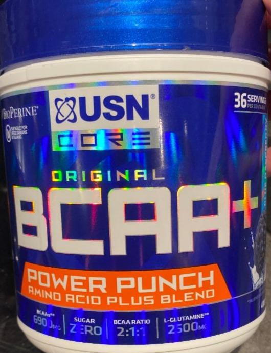 Fotografie - BCAA+ Power Punch Blue raspberry