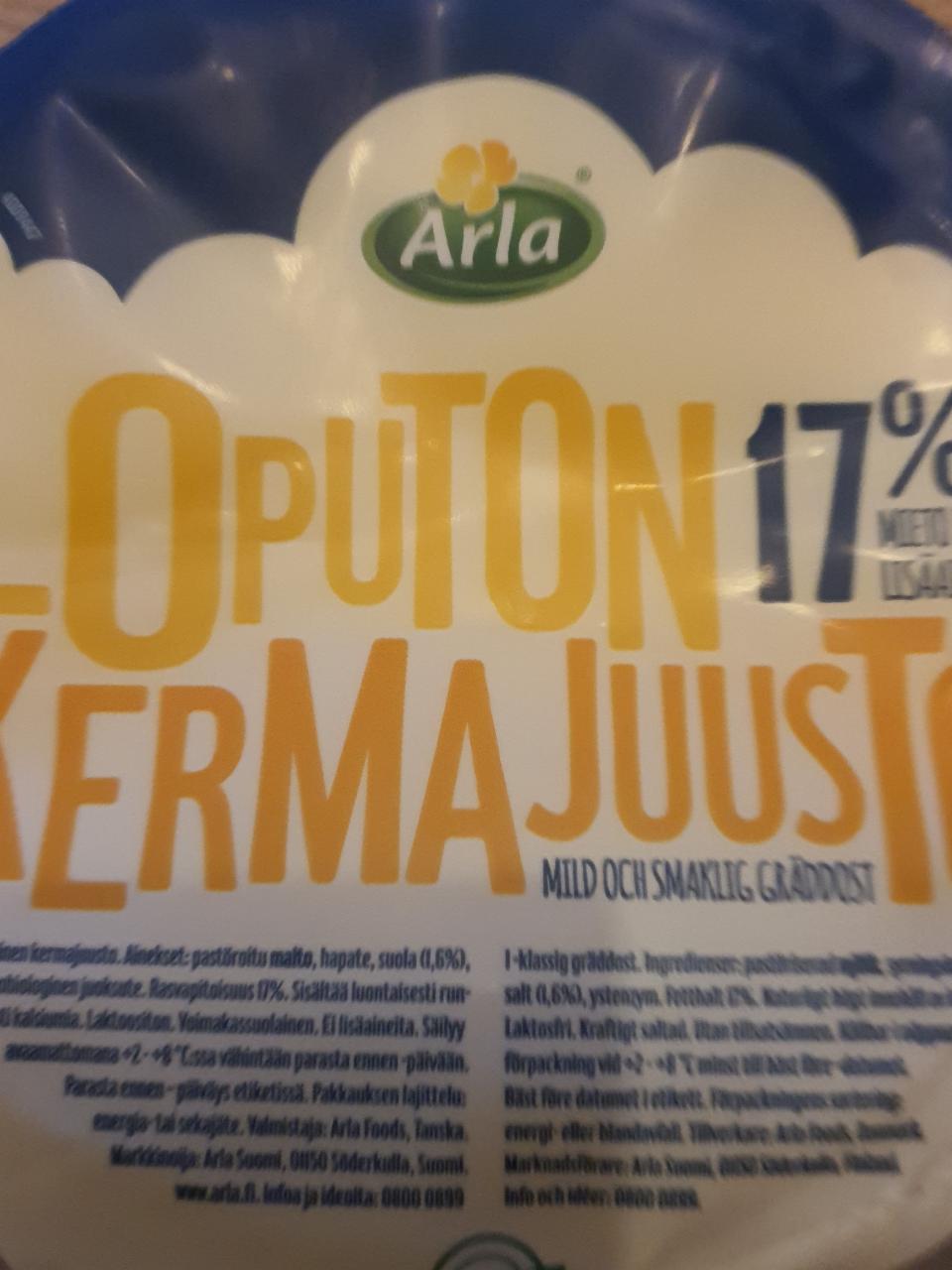 Fotografie - Loputon Kermajuusto 17% Arla