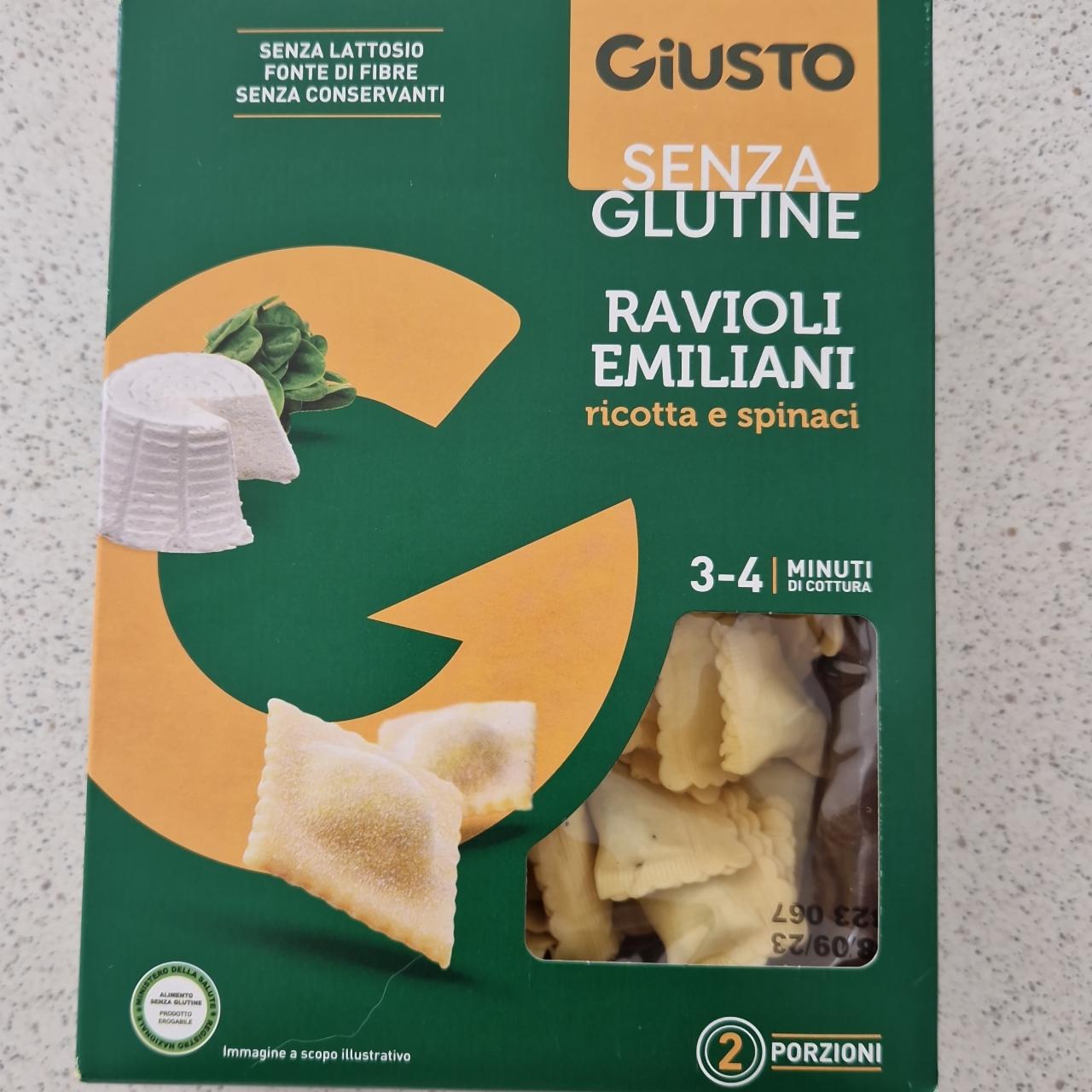 Fotografie - Ravioli Emiliani ricotta e spinaci Giusto