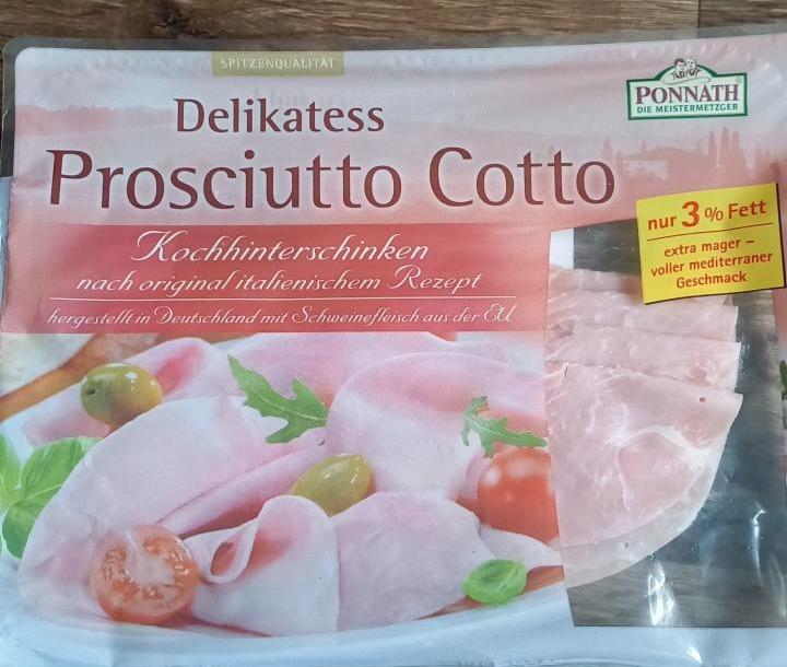 Fotografie - Delikatess Prosciutto Cotto Ponnath