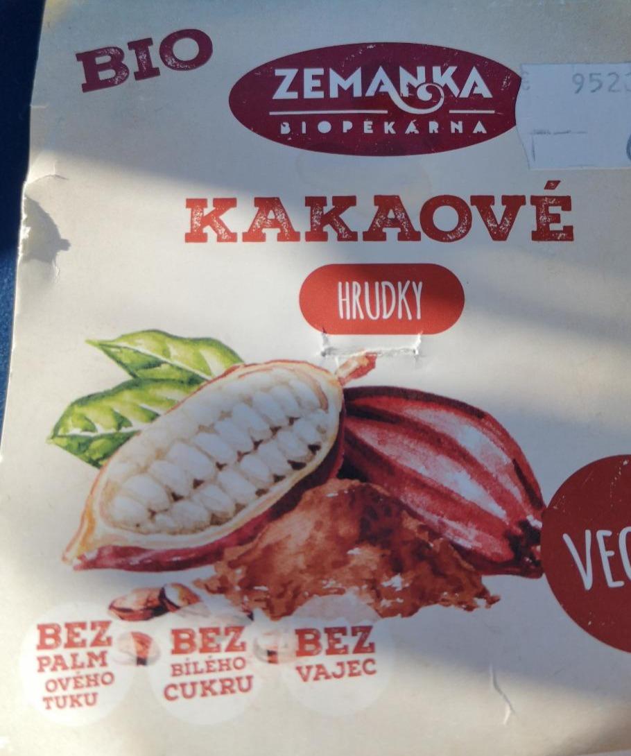 Fotografie - Bio Vegan Kakaové hrudky Zemanka biopekárna