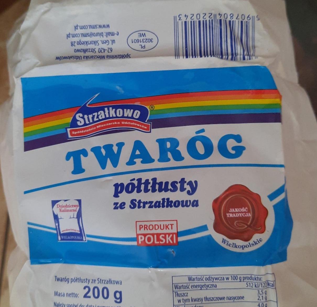 Fotografie - Twaróg półtłusty ze Strazałkowa Strazałkowo