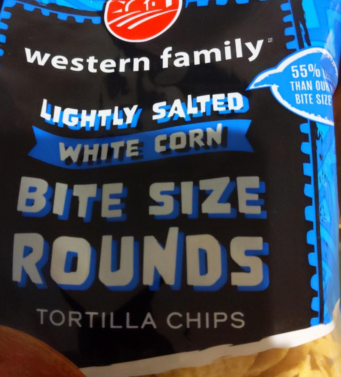 Fotografie - Bite size rounds tortilla chips Western family