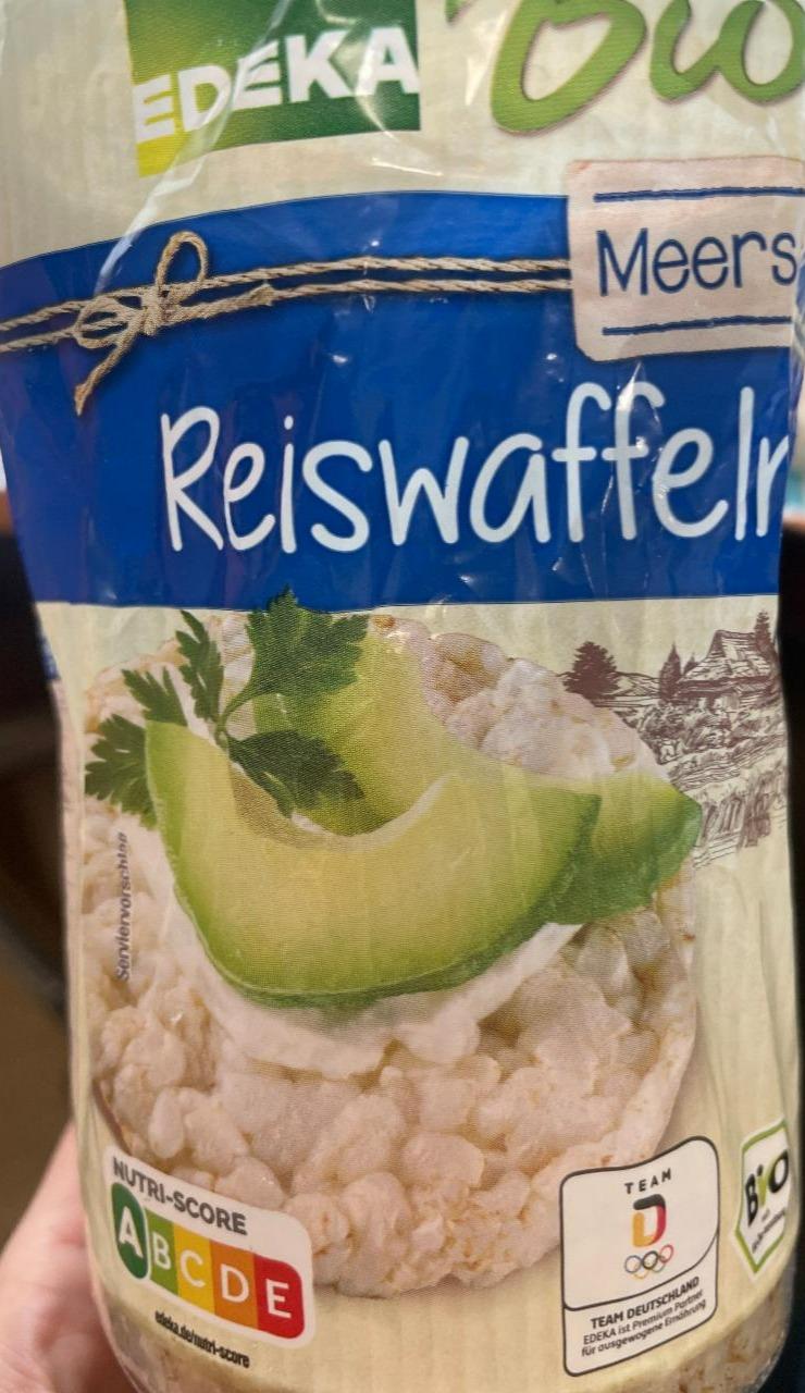 Fotografie - Reiswaffeln Bio Meersalz Edeka