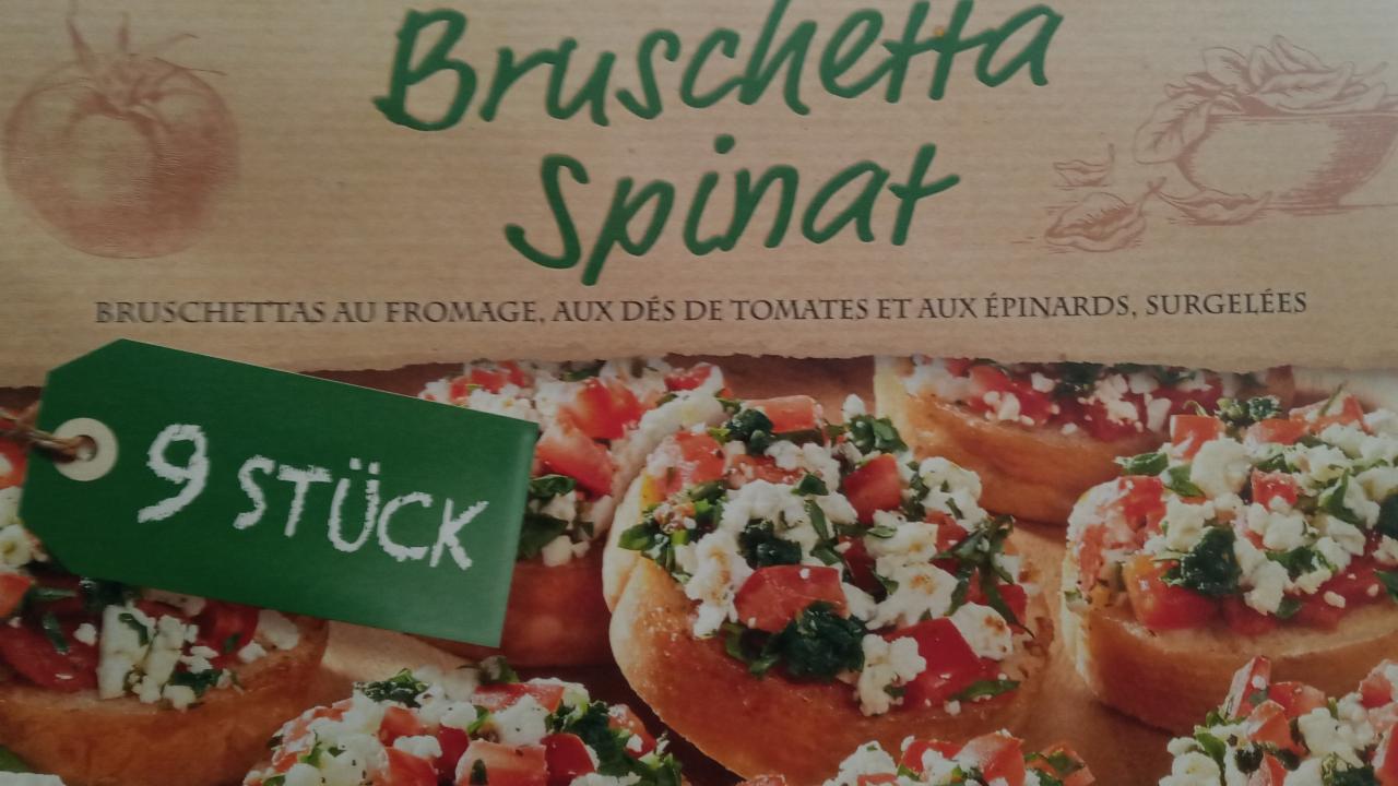 Fotografie - Bruschetta Spinat Villa Gusto