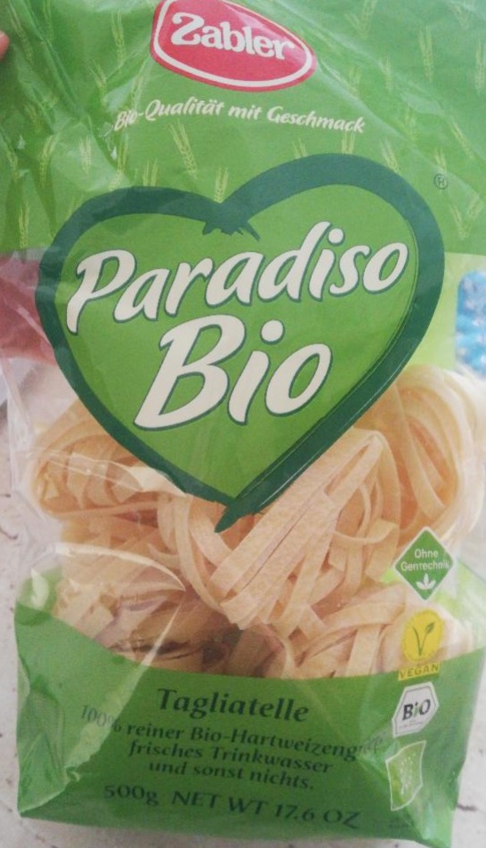 Fotografie - Paradiso Bio Tagliatelle Zabler