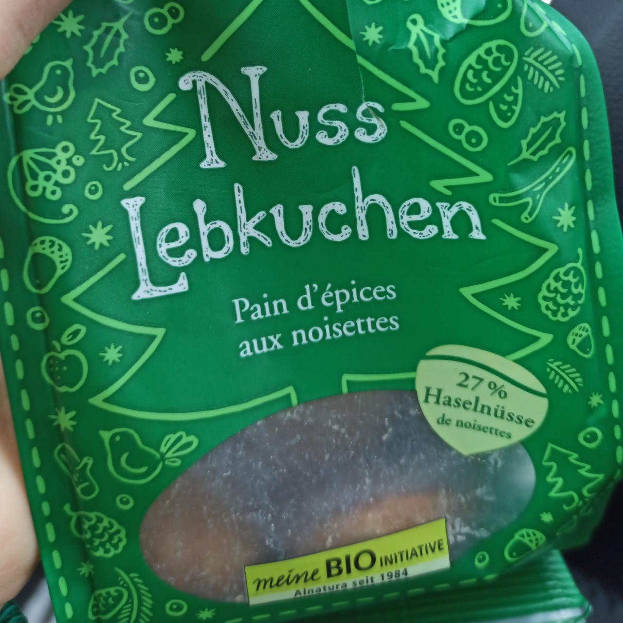 Fotografie - Nuss Lebekuchen Alnatura