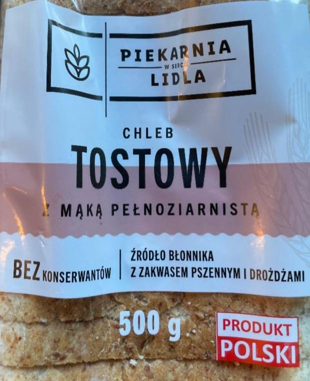 Fotografie - Chleb tostowy z maka pelnoziarnista Lidl