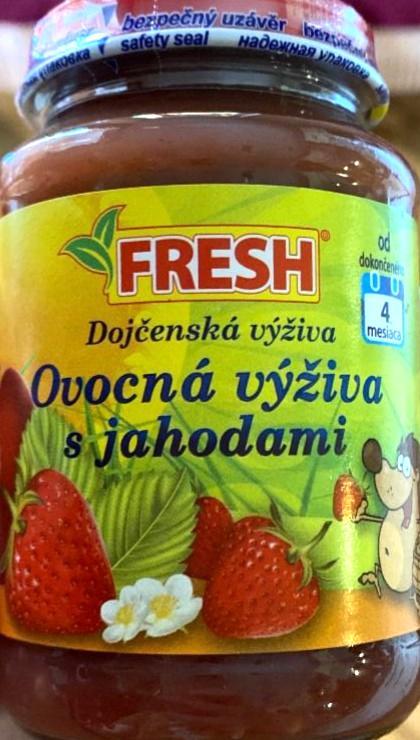 Fotografie - Ovocná výživa s jahodami Fresh