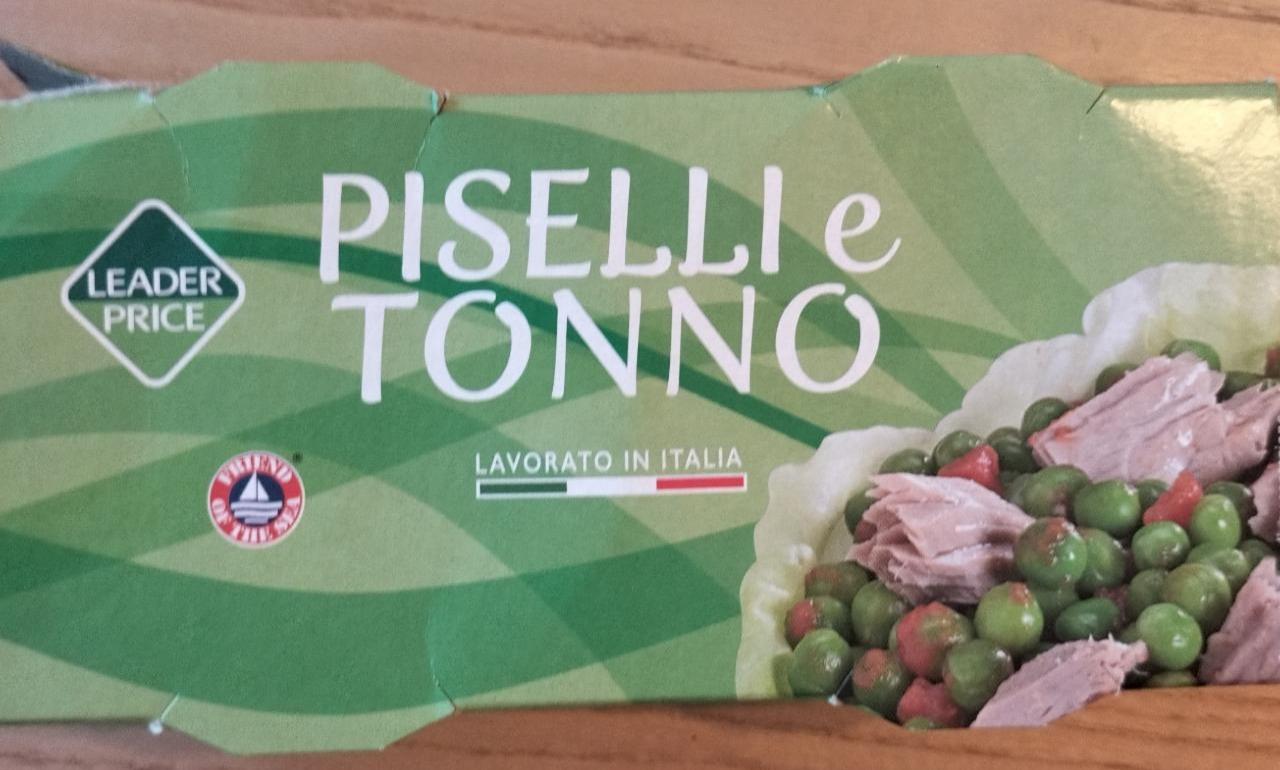 Fotografie - Piselli e tonno Leader Price