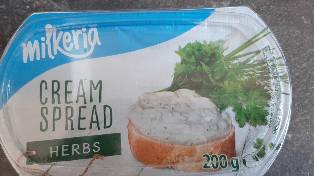 Fotografie - Cream spread herbs Milkeria