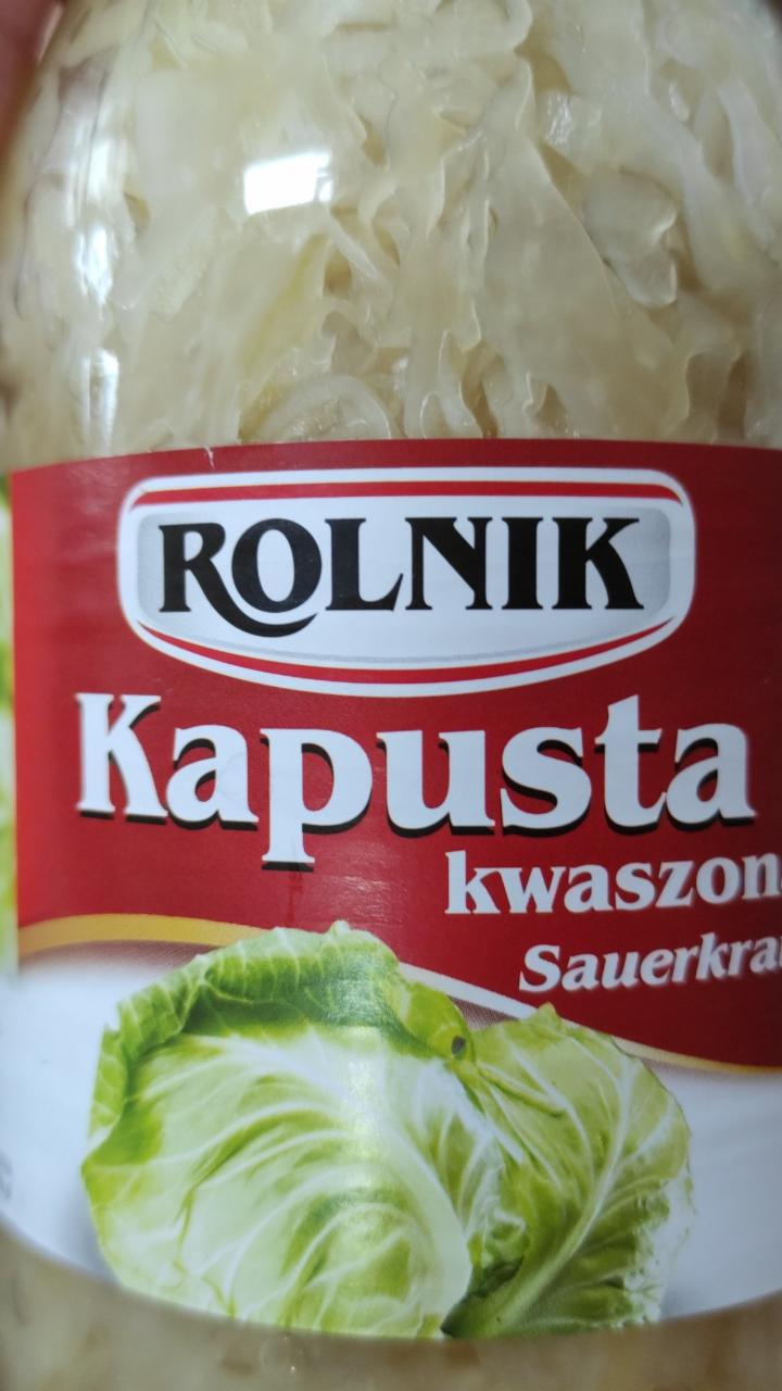 Fotografie - Kapusta Kwaszona Sauerkraut Rolnik