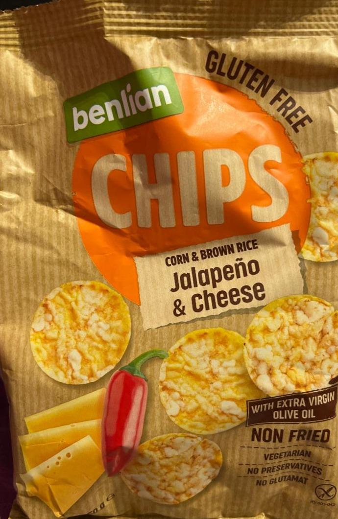 Fotografie - CHIPS jalapeño&chees Benlian