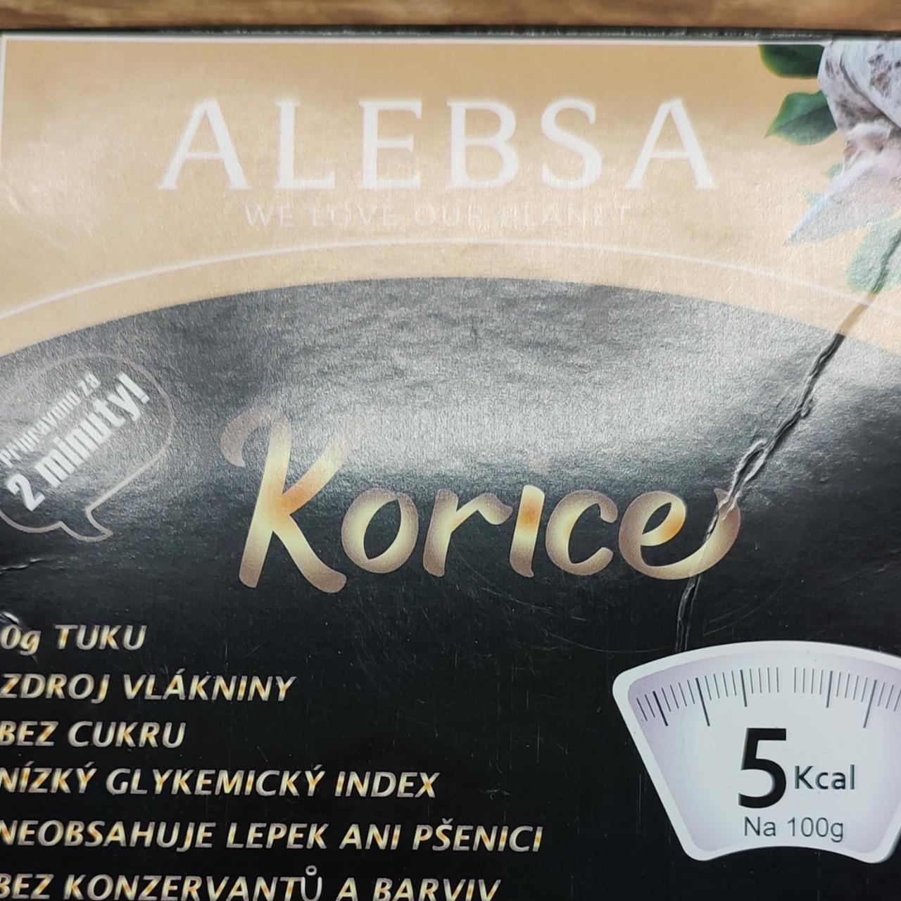 Fotografie - Korice Alebsa