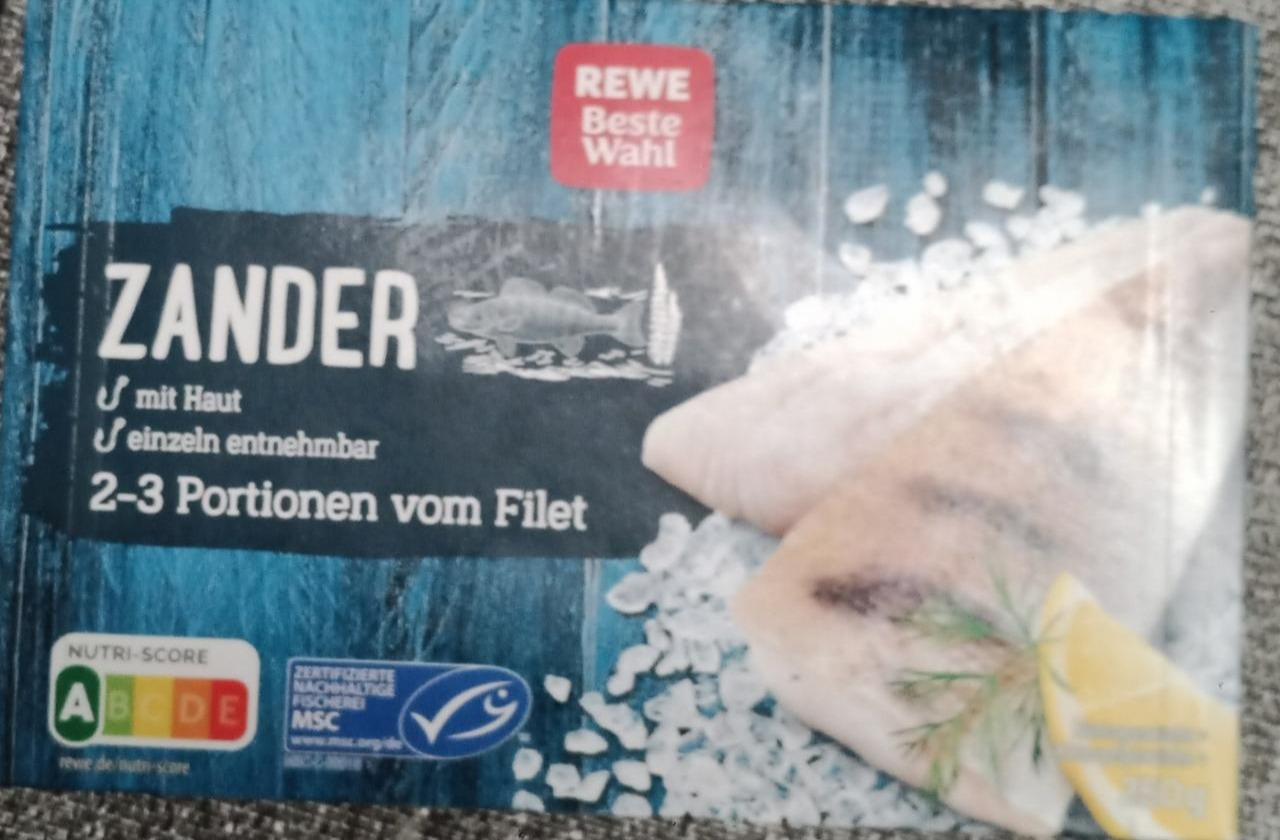 Fotografie - Zander Rewe beste wahl