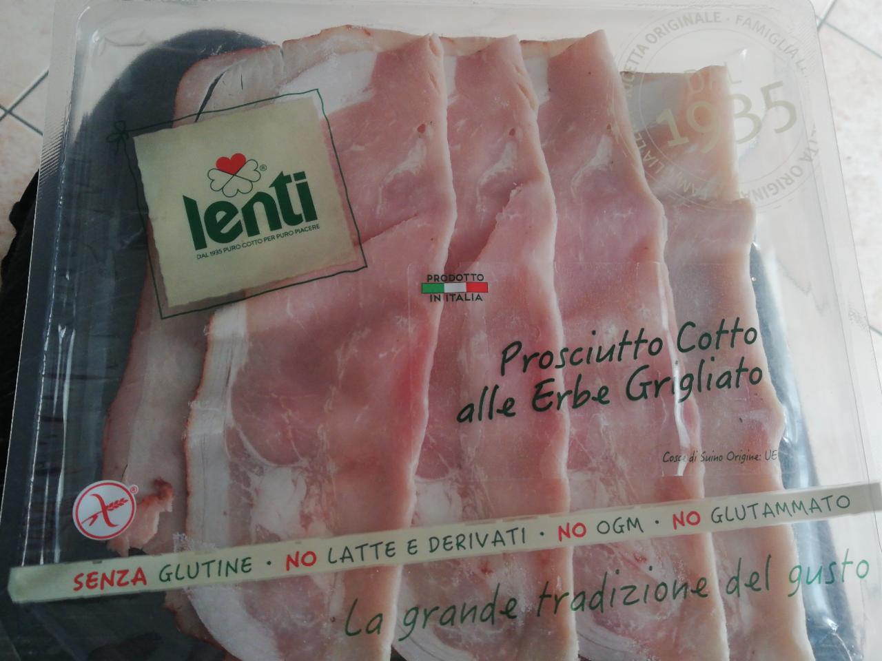 Fotografie - Prosciutto Cotto di Alta Qualità alle Erbe Lenti