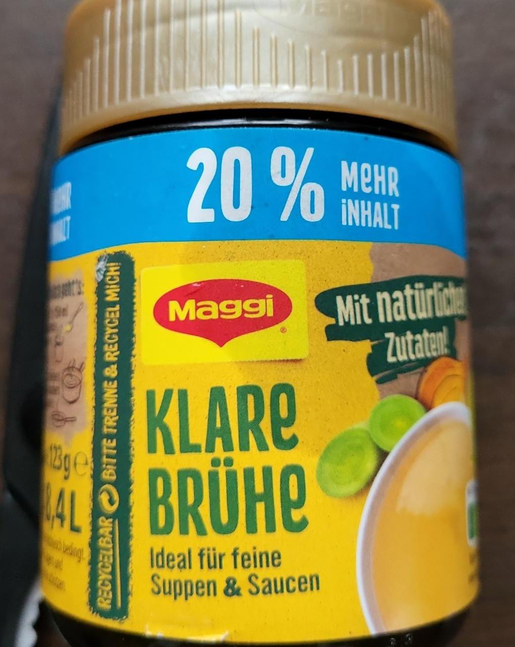 Fotografie - Klare Brühe Maggi