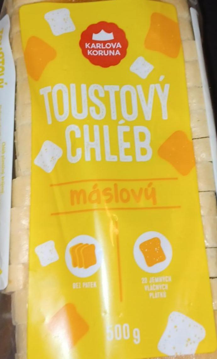 Fotografie - Toustový chléb máslový Karlova Koruna