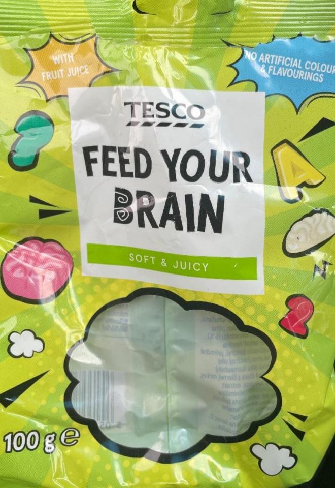 Fotografie - Feed your brain soft & juicy Tesco