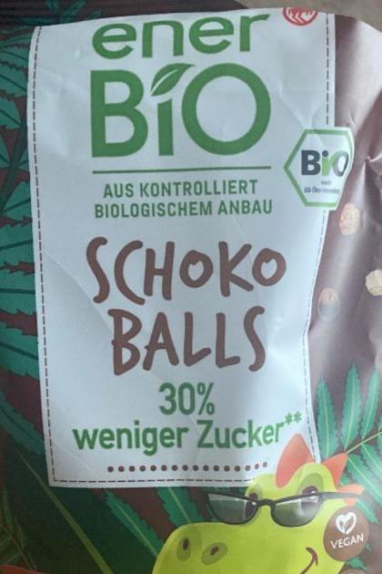 Fotografie - Schoko Balls 30% weniger Zucker enerBIO