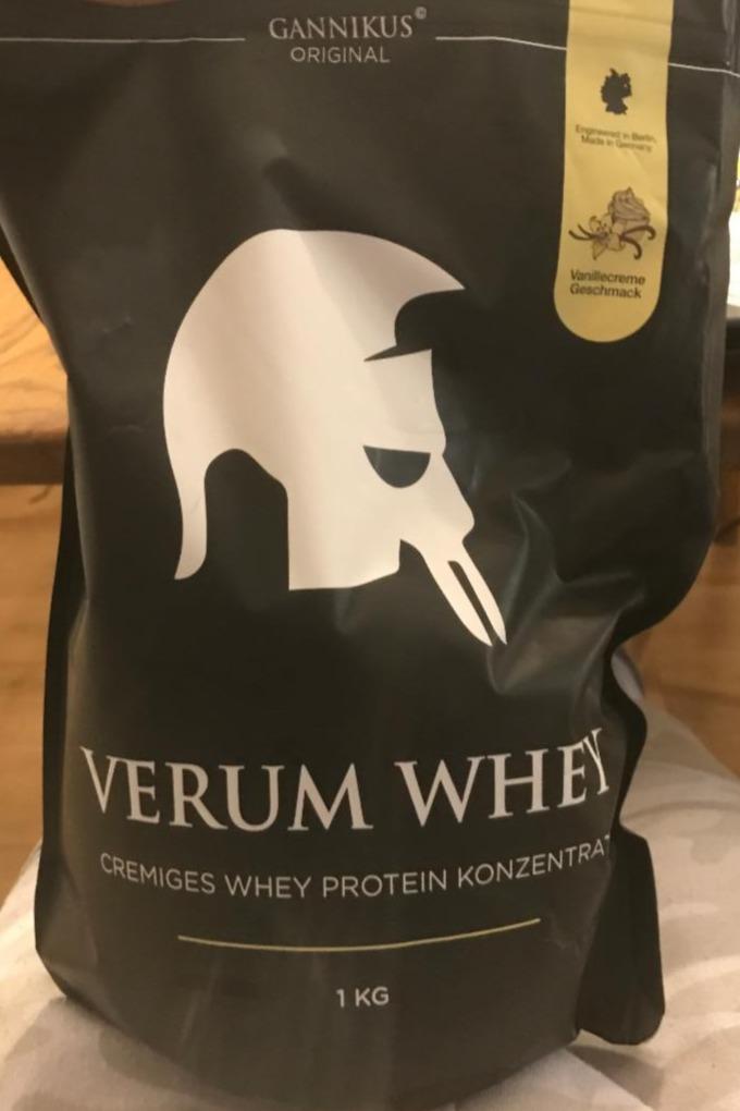 Fotografie - Verum Whey Vanillecreme Gannikus