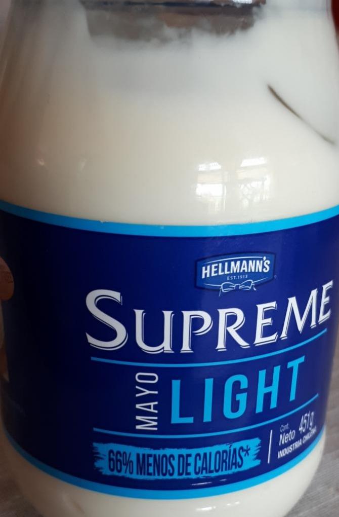 Fotografie - Mayo Supreme Light Hellmann's