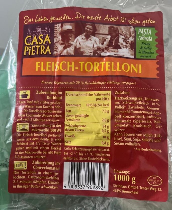 Fotografie - Fleisch-Tortelloni Casa Pietra