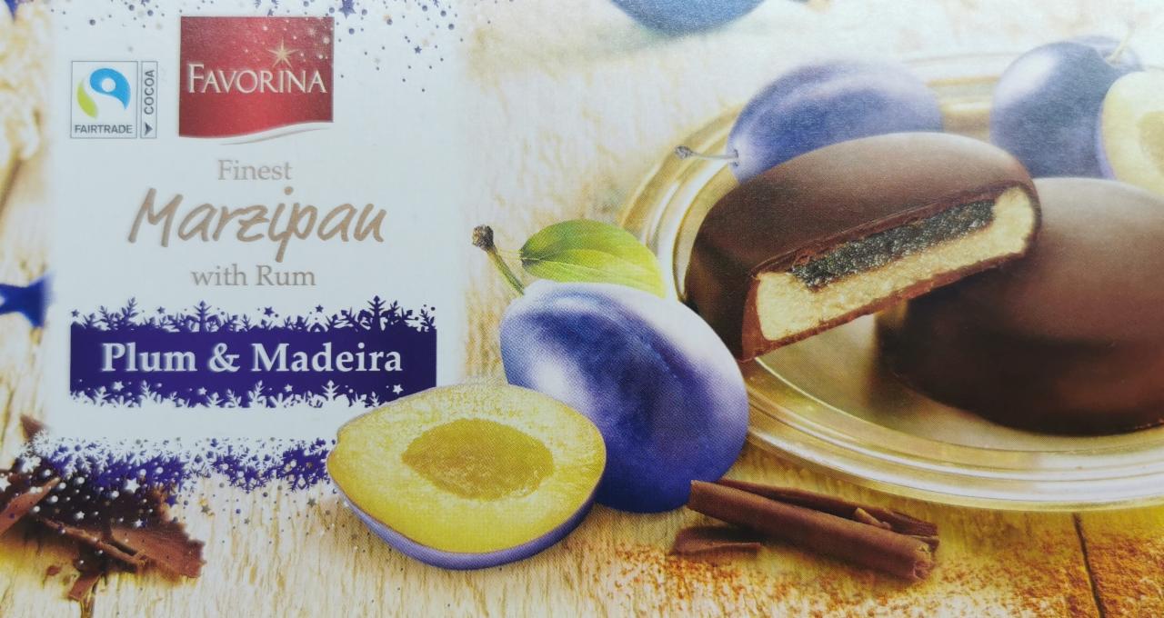 Fotografie - Marzipan Plum Madeira Favorina