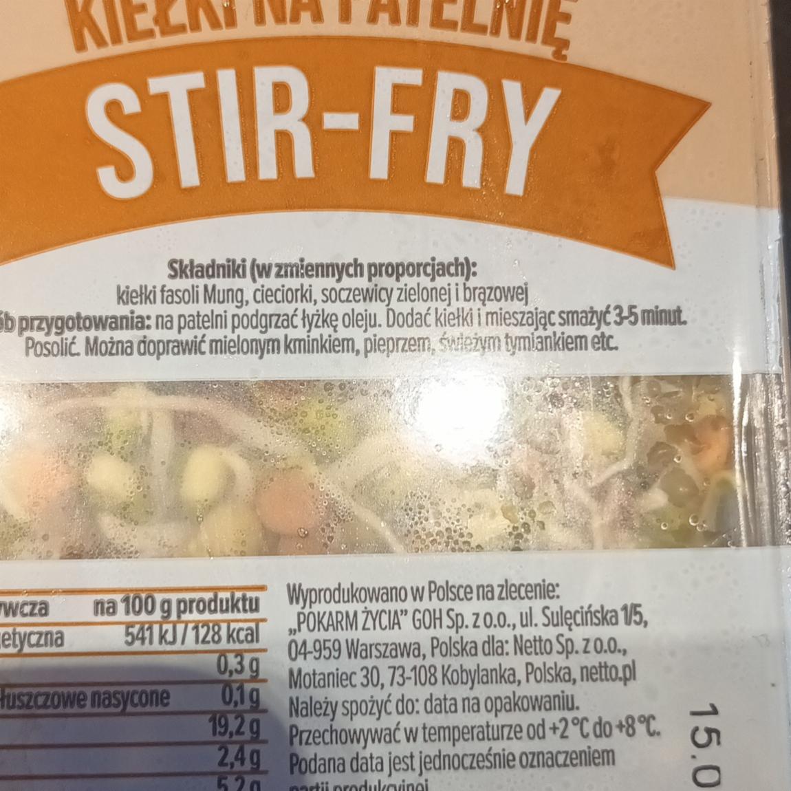 Fotografie - Kiełki na patelnię stir-fry Z Zieleniaka