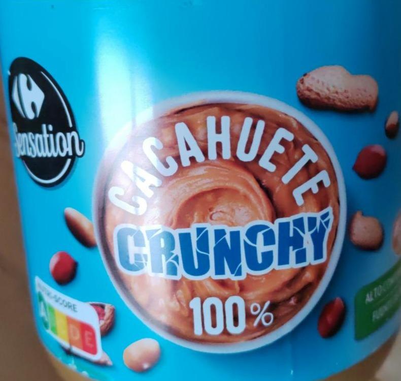 Fotografie - 100% Cacahuete Crunchy Carrefour Sensation