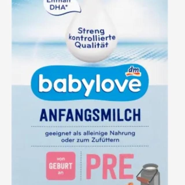 Fotografie - Anfangsmilch babylove dm