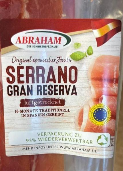 Fotografie - Serrano Gran Reserva Abraham