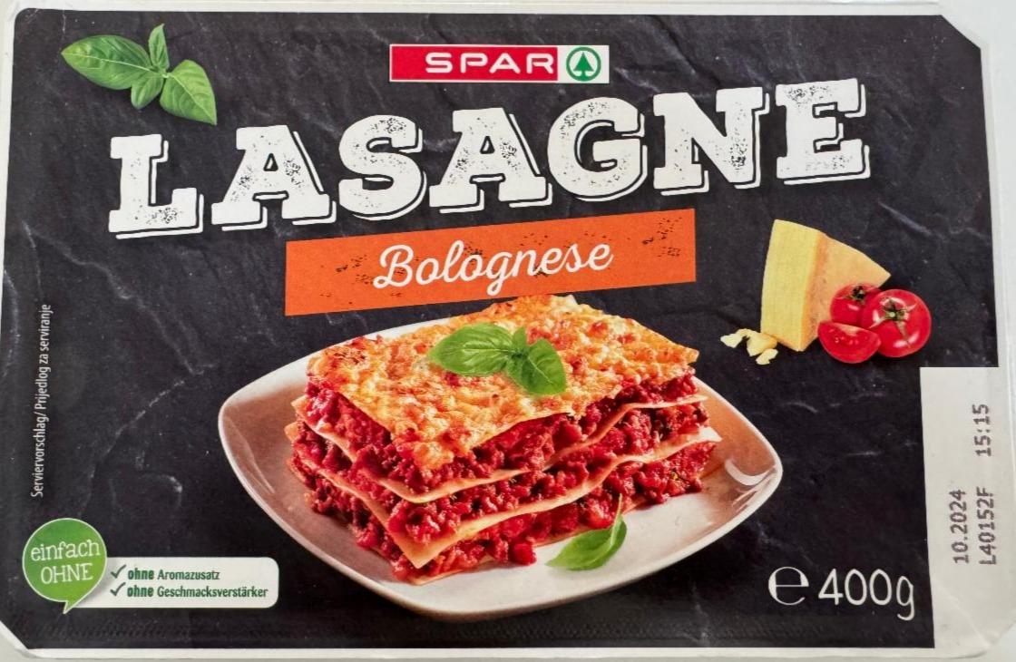 Fotografie - Lasagne Bolognese Spar