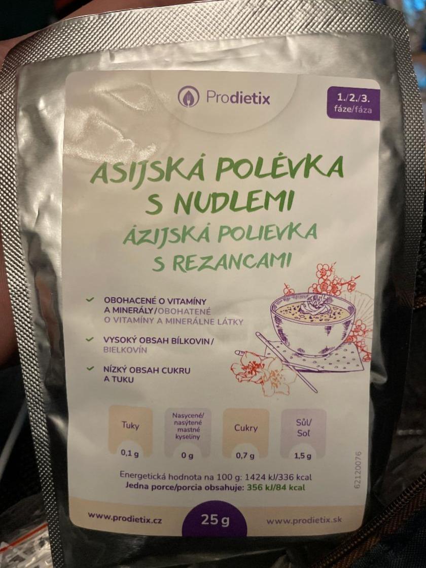 Fotografie - Asijská polévka s nudlemi Prodietix