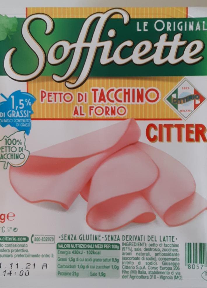 Fotografie - Citterio Petto di Tacchino al Forno Sofficette