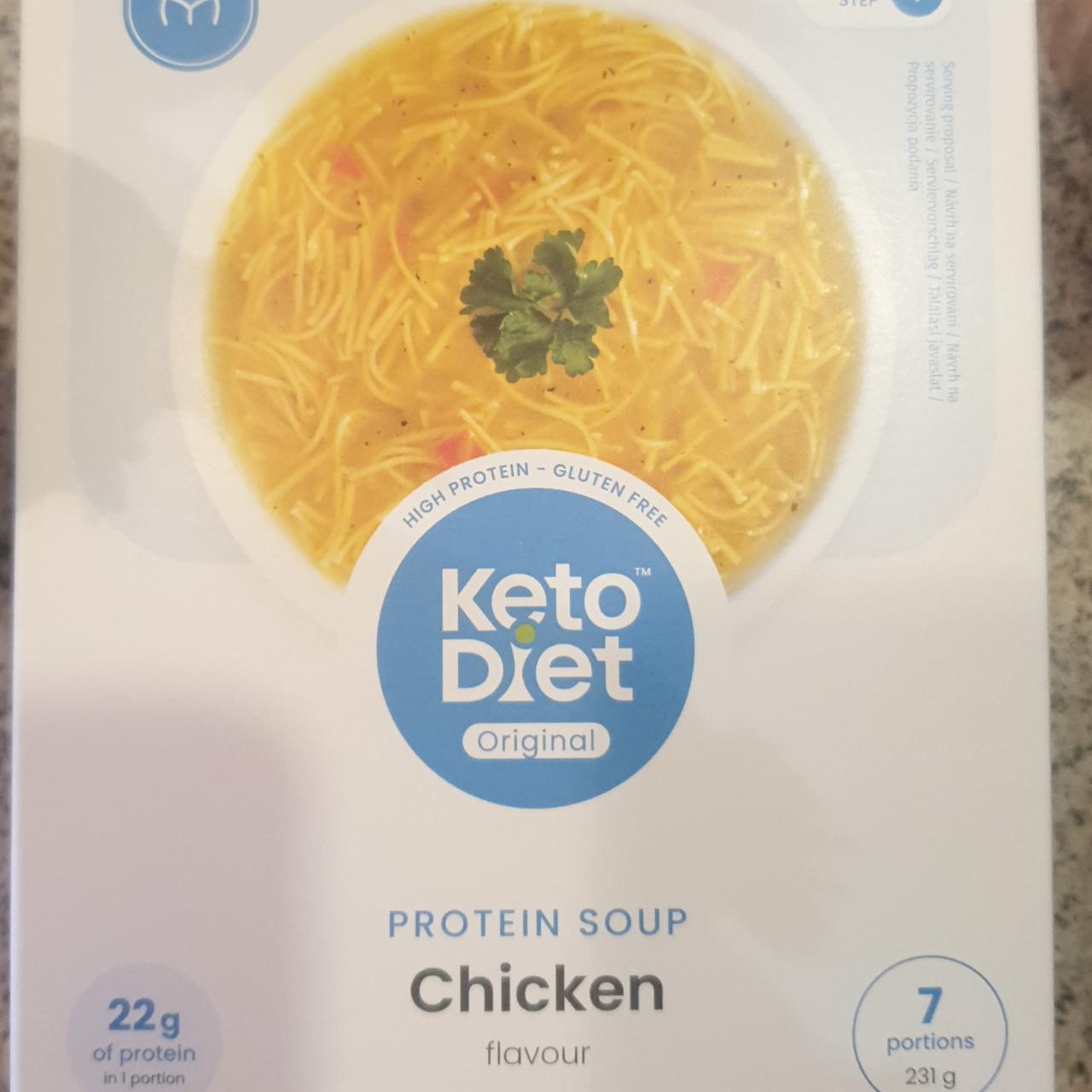 Fotografie - Protein soup chicken flavour KetoDiet