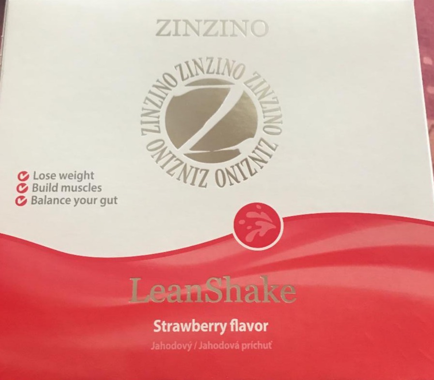 Fotografie - Lean Shake Strawberry flavor