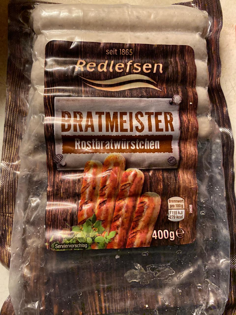 Fotografie - Bílé klobásky na grill Bratmeister Rostbratwürstchen